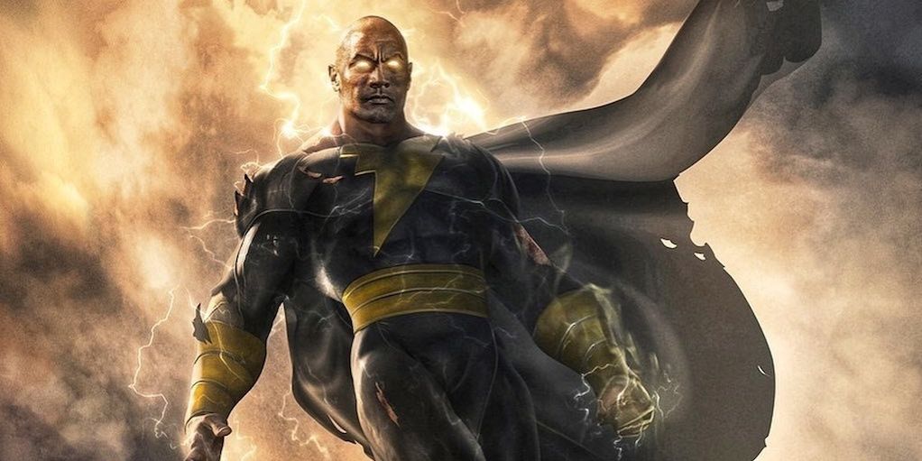 Black Adam movie official art by Jim Lee and BossLogic