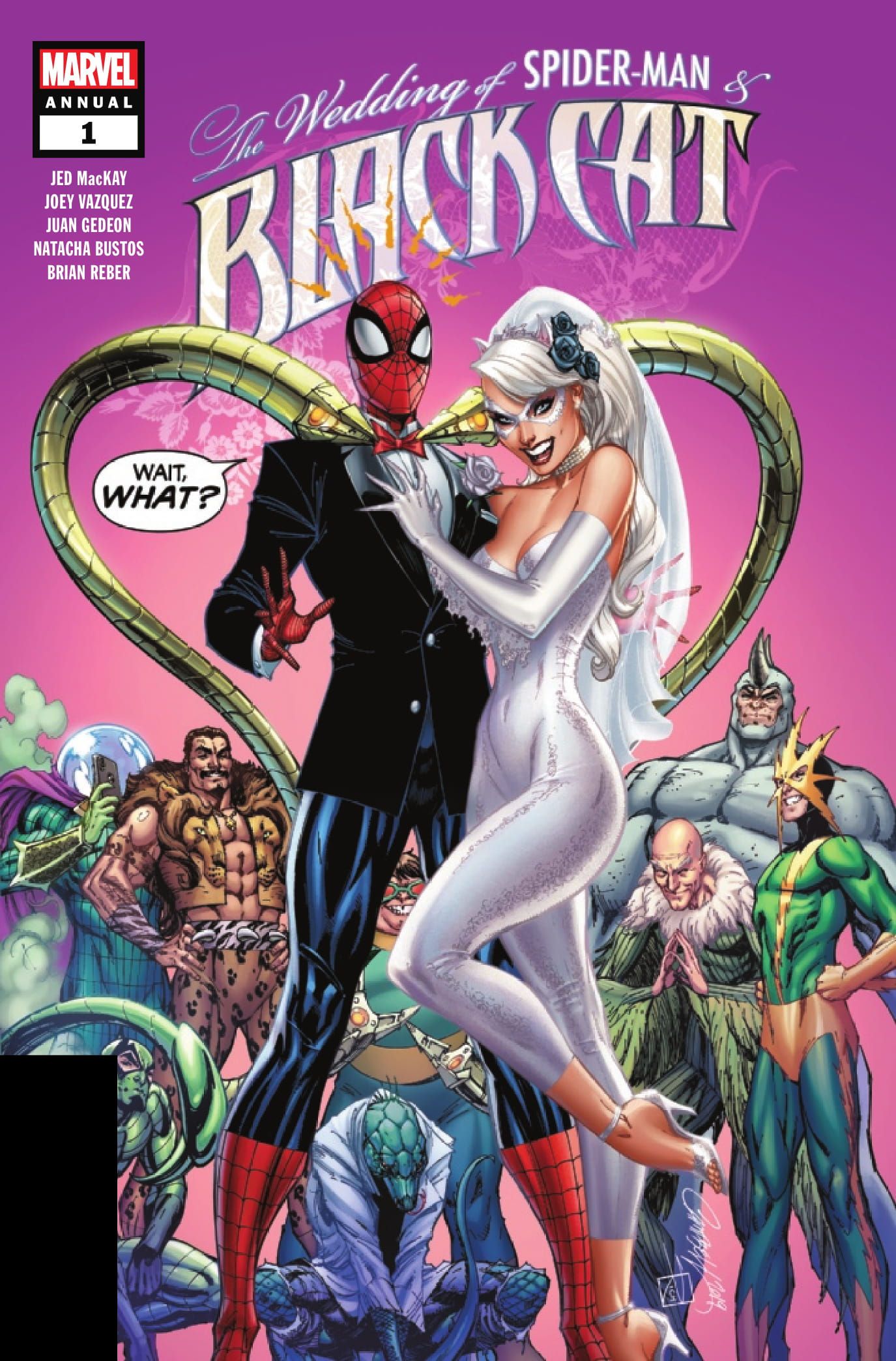 Black Cat Spider-Man Wedding Comic