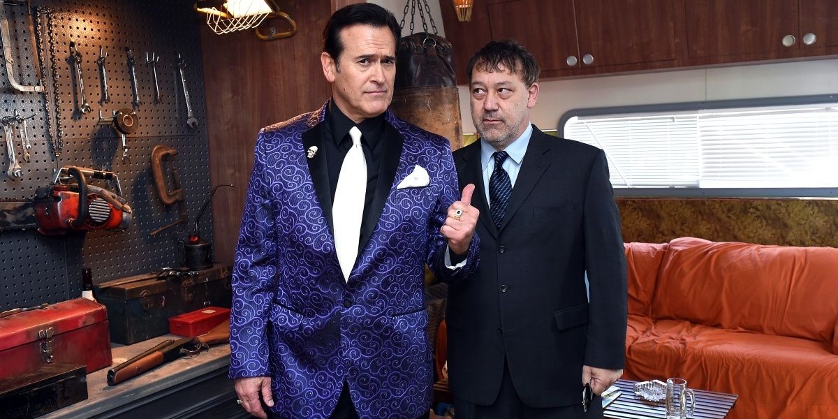 Bruce Campbell and Sam Raimi