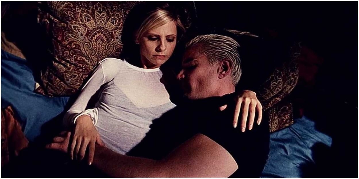 Buffy the Vampire Slayer and Spike Together In Bed