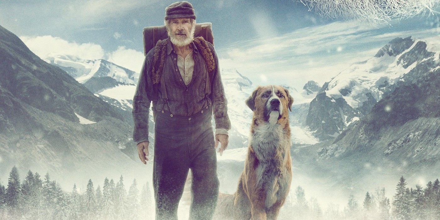 Call of the Wild poster with Harrison Ford