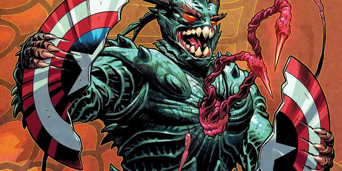 Captain America&rsquo;s Shield is broken by the Serpent