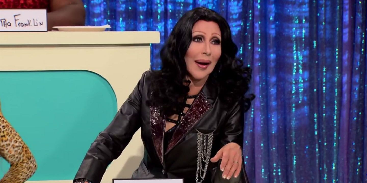 Chad Michaels as Cher on RuPaul's Drag Race