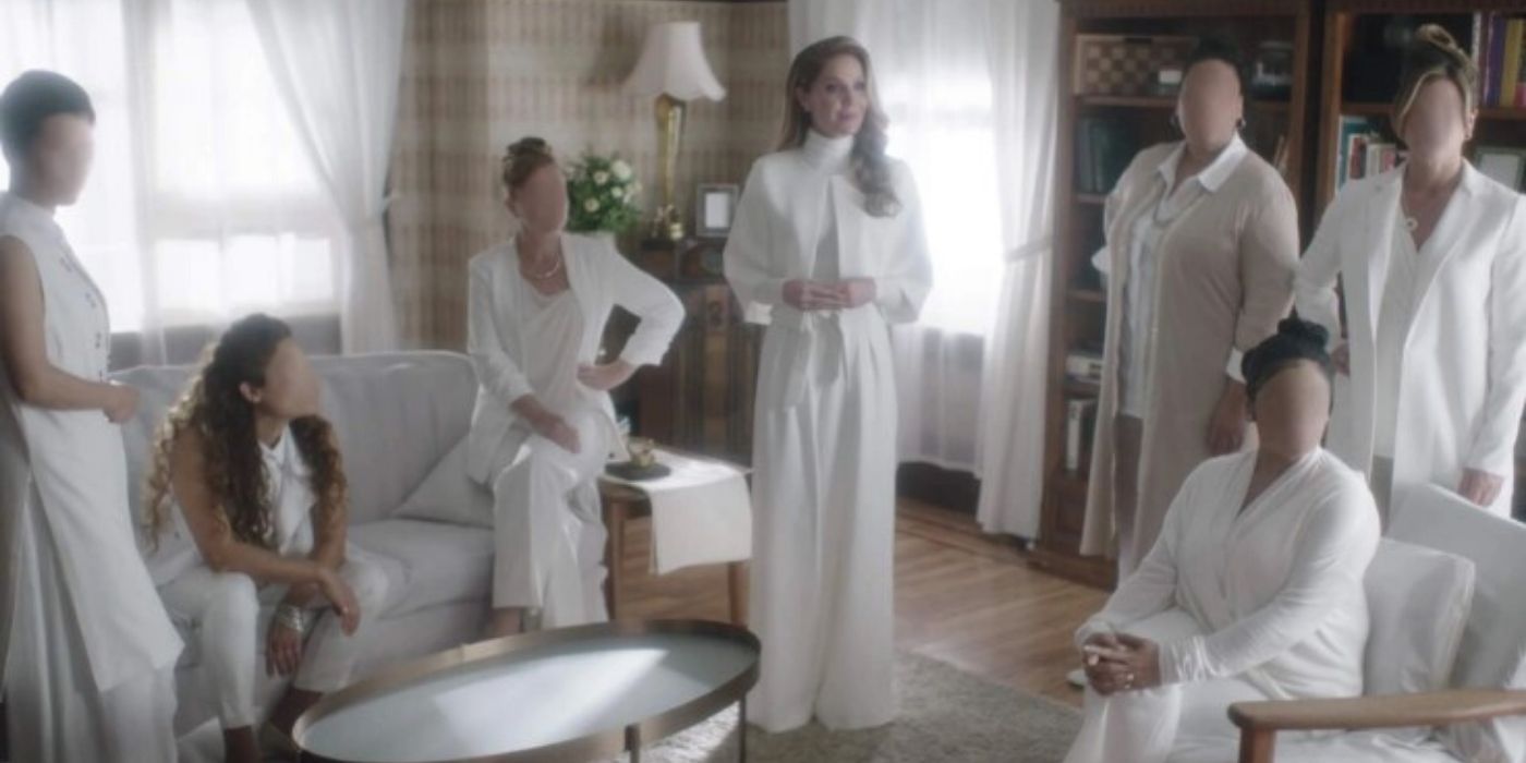 Charmed Reboot Virginia Williams as Charity With the Elders