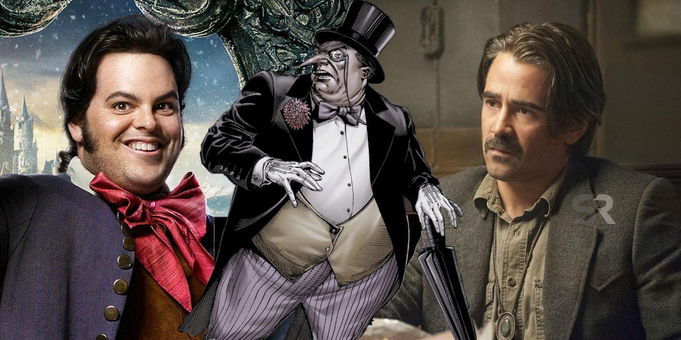 Colin Farrell and Josh Gad Penguin