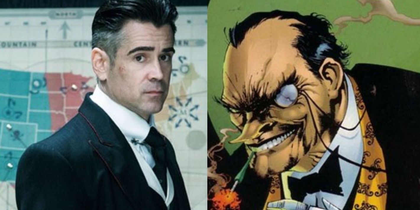 Colin Farrell as the Penguin