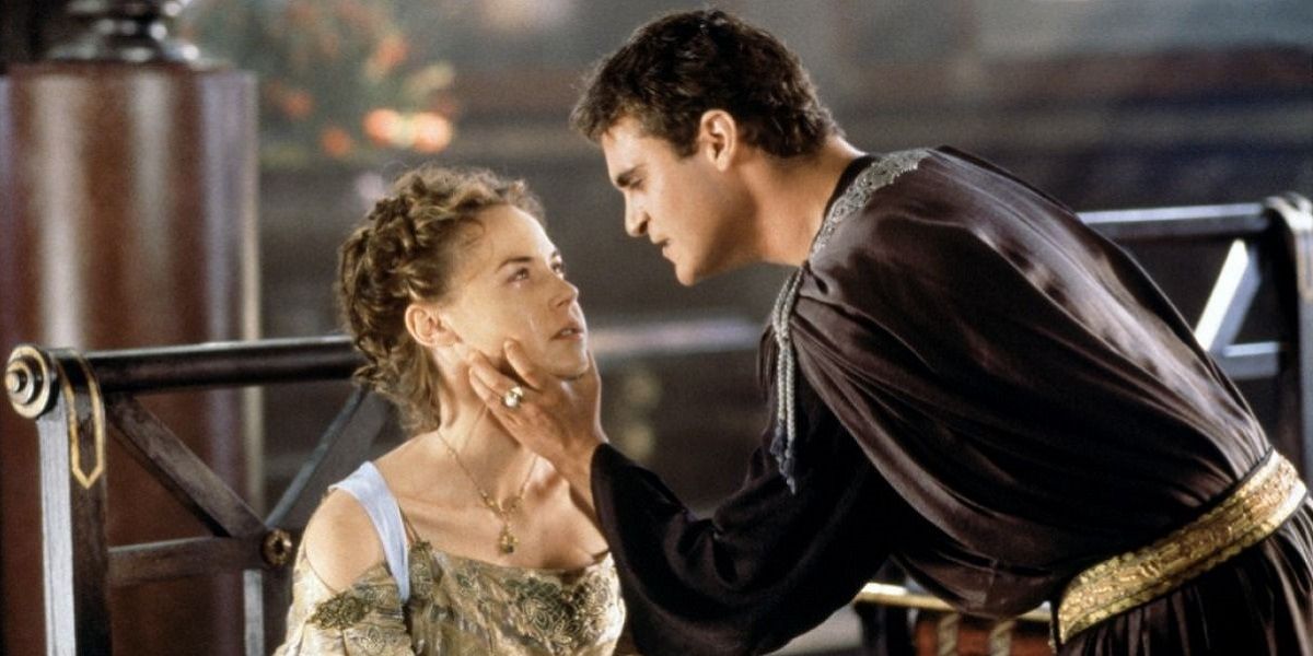 Commodus and Lucilla Gladiator 10 Memorable Brother Sister Movie Duos jpeg