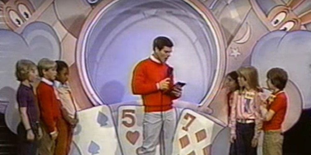 A vintage view of the game show Contraption that was on the Disney Channel in the '80s