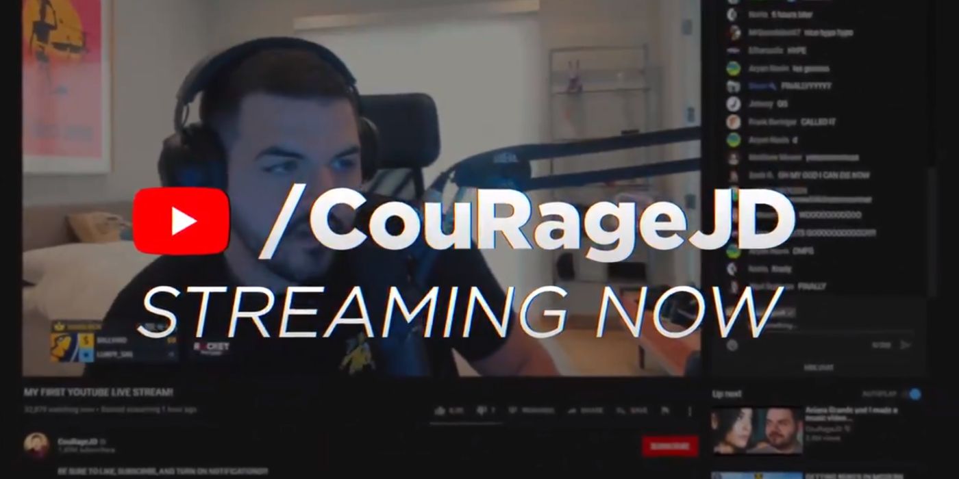 CouRage Leaves Twitch YouTube Gaming