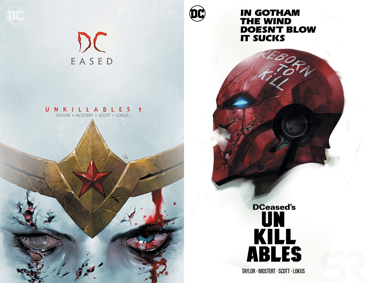 DCeased Unkillables Comic Movie Covers