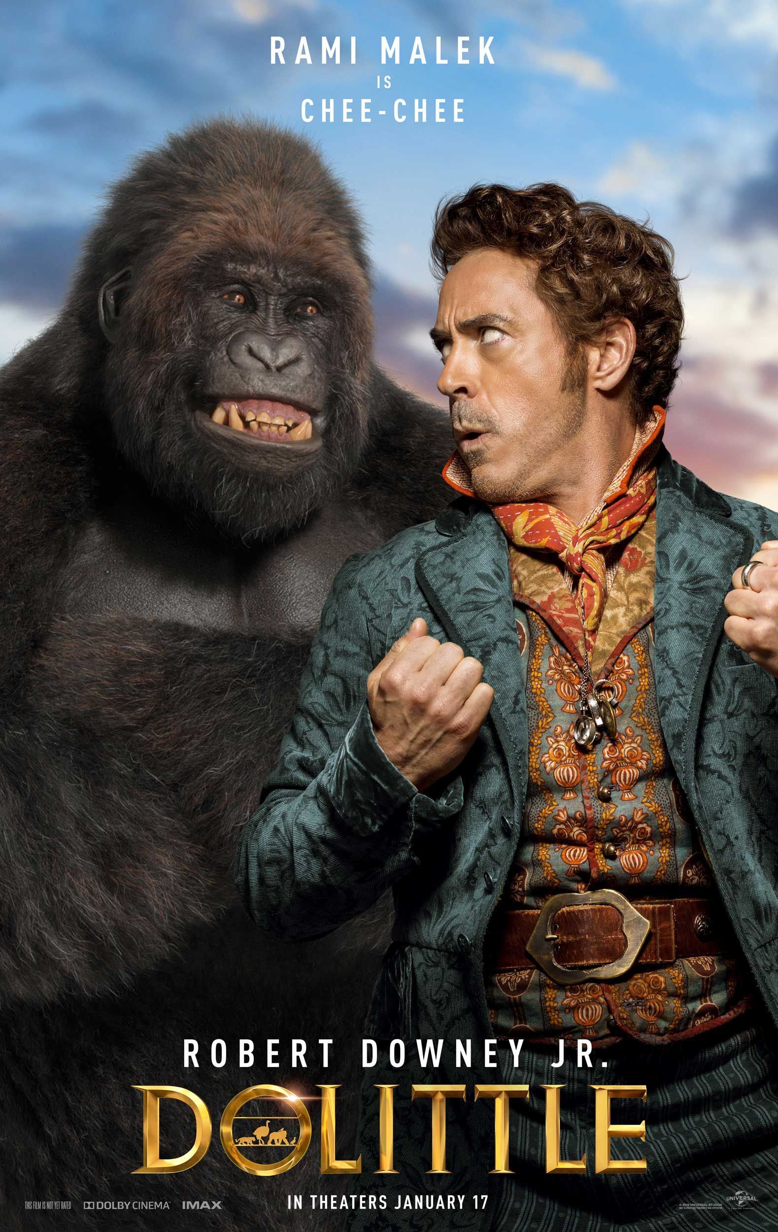 Rami Malek Dolittle poster