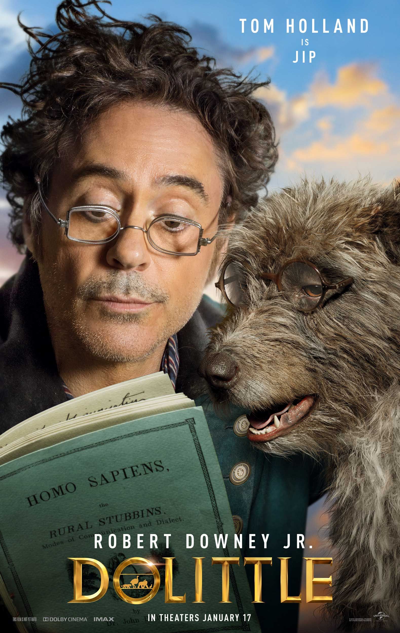 Tom Holland Dolittle poster