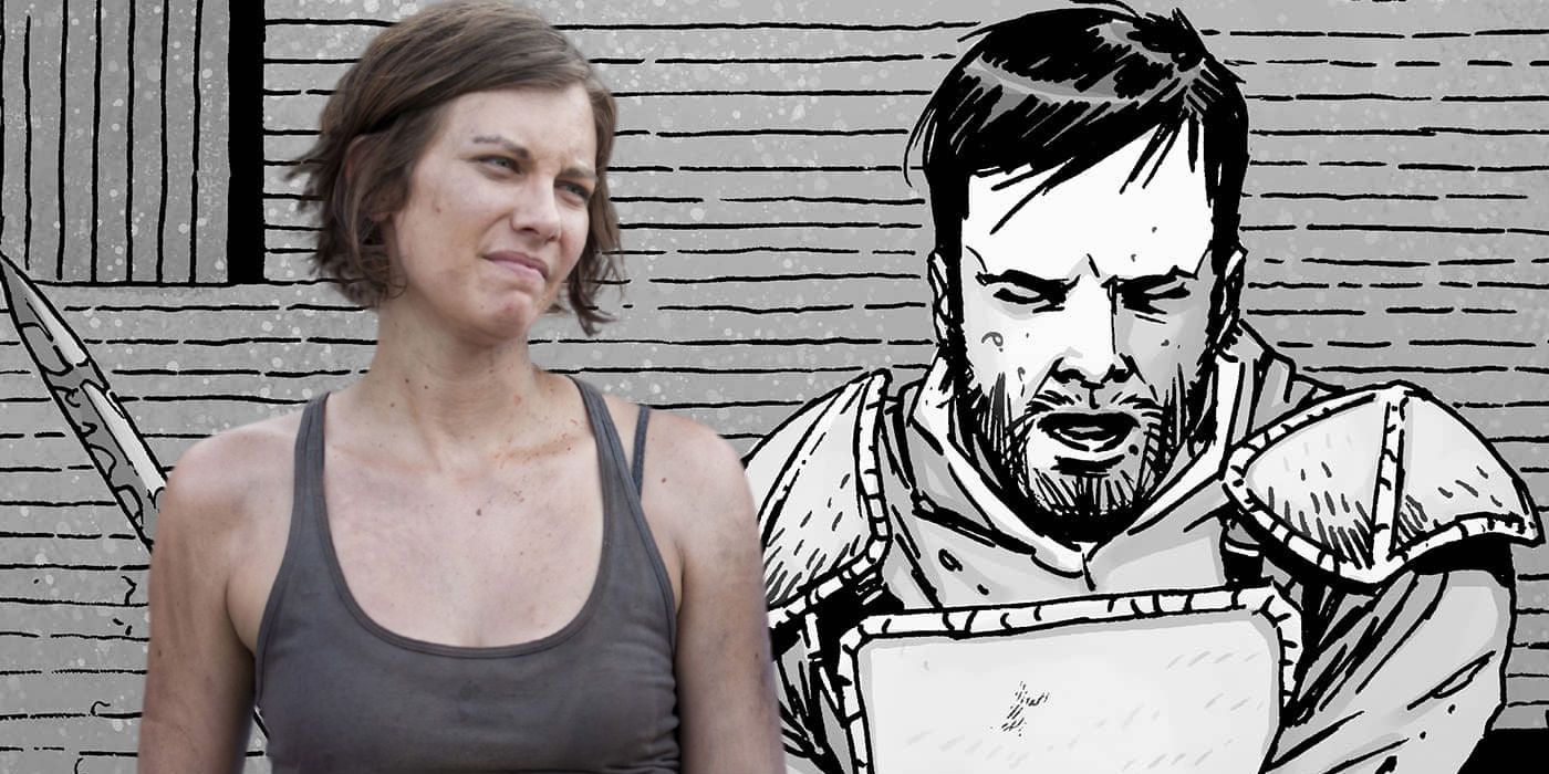 Dante in Walking Dead comics Lauren Cohan as Maggie