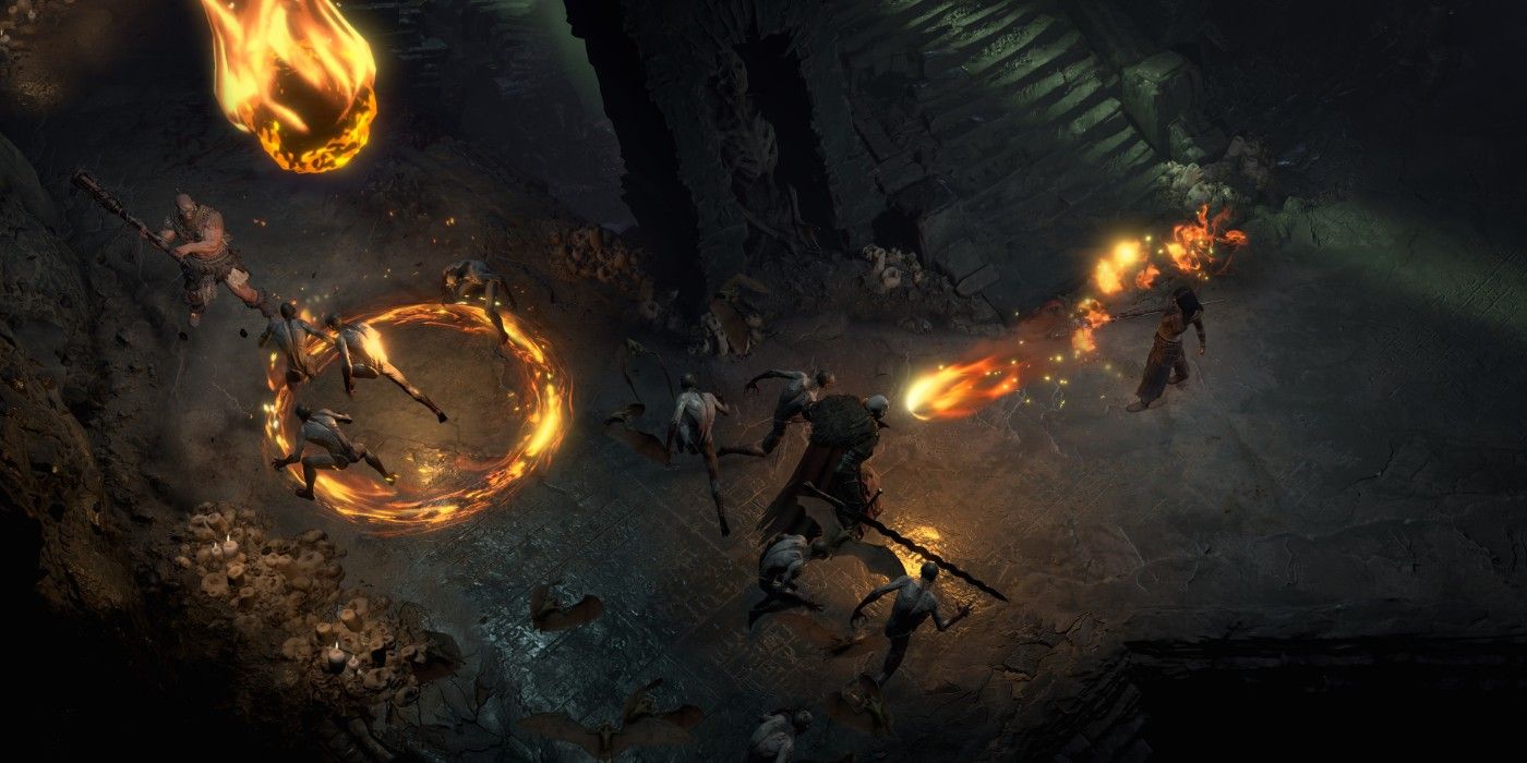 Diablo 4 Combat Ancients Multiplayer