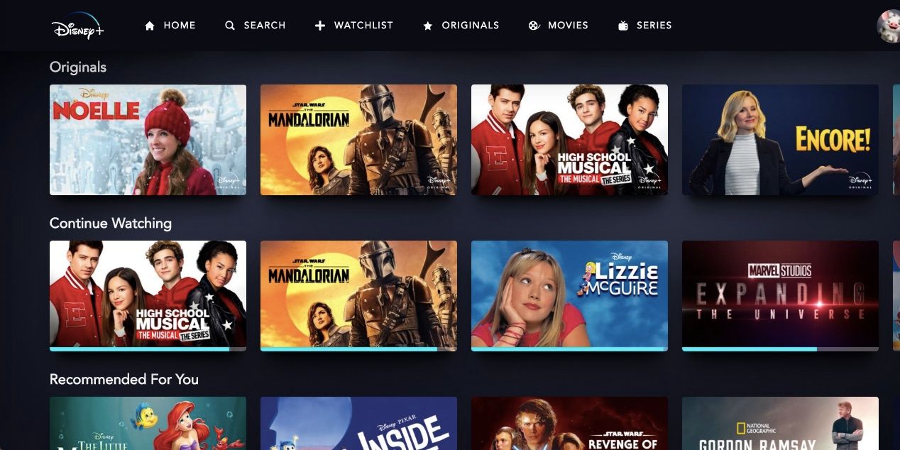 Disney+ adds Continue Watching feature across all platforms