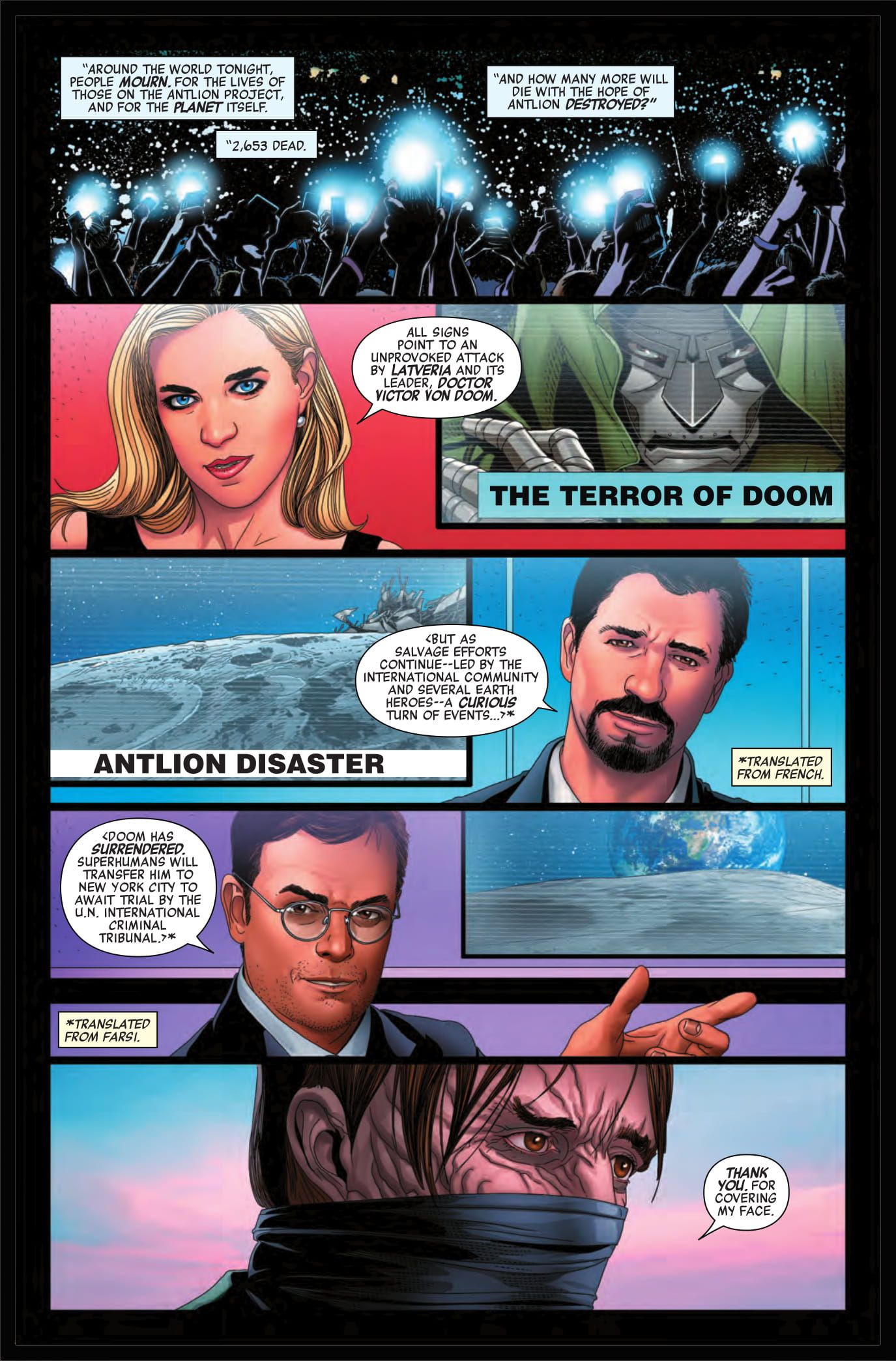 Doctor Doom 2 Comic Preview 1