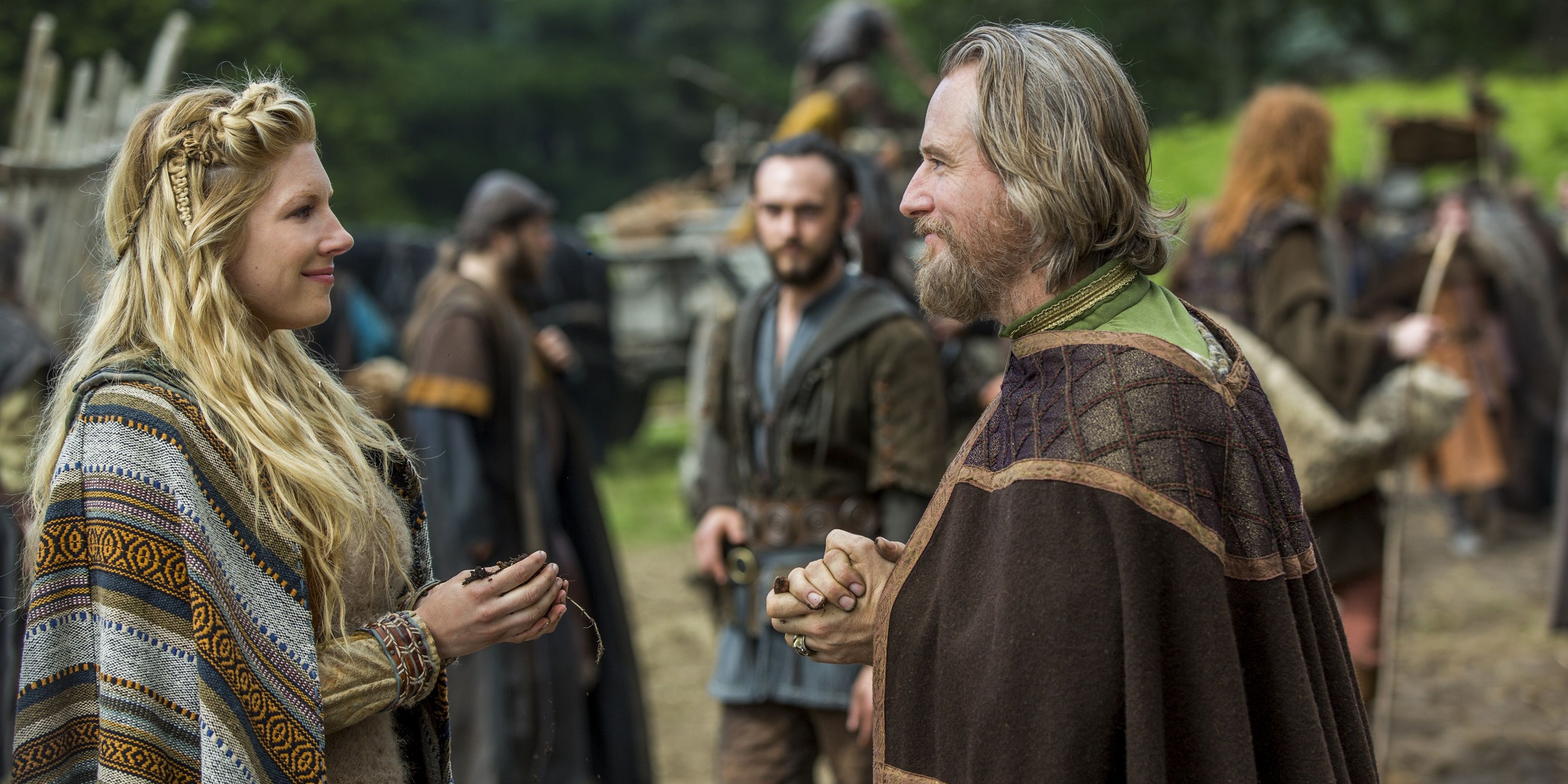 King Ecbert woos Lagertha in Vikings