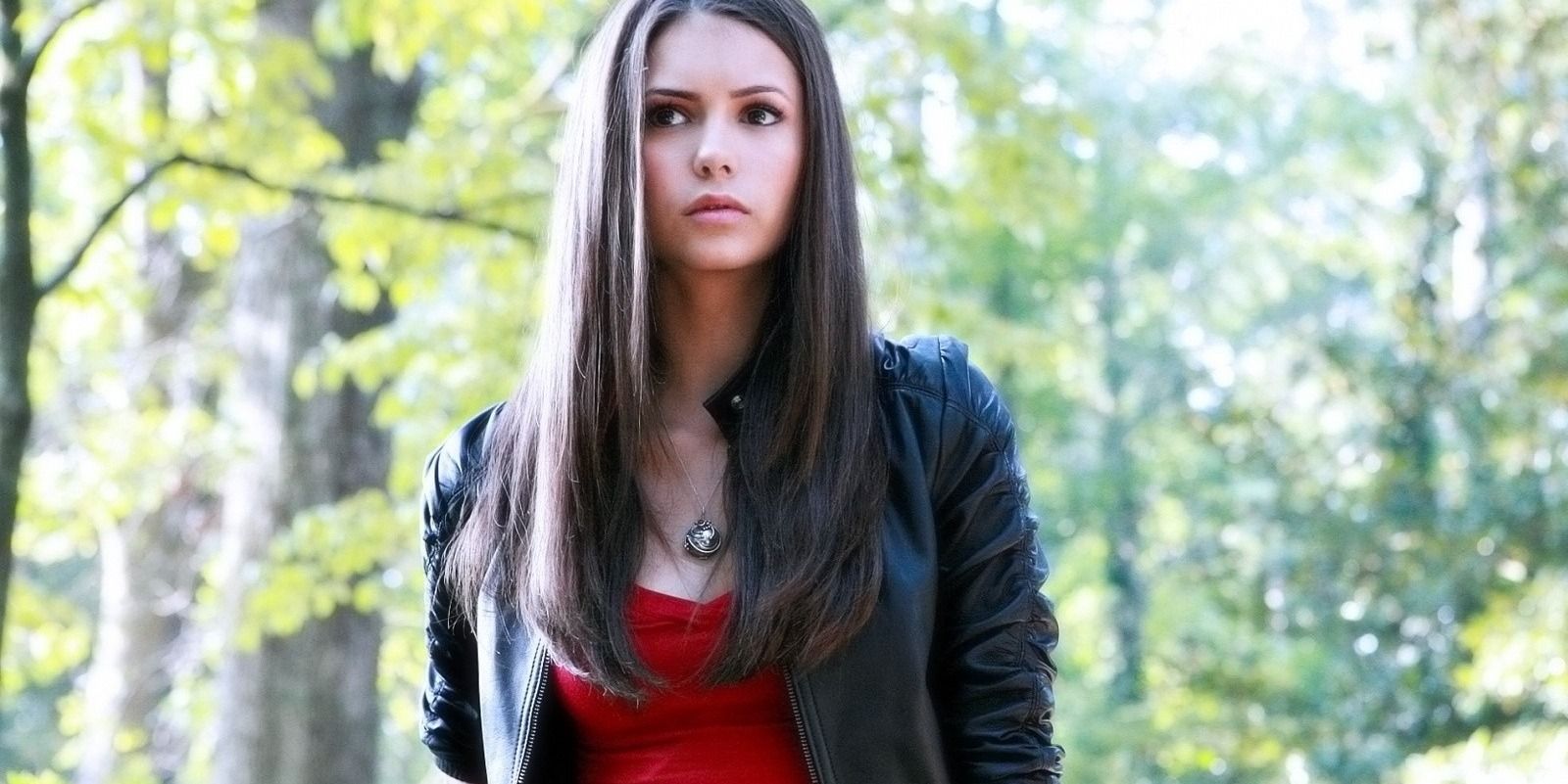 Elena in the graveyard