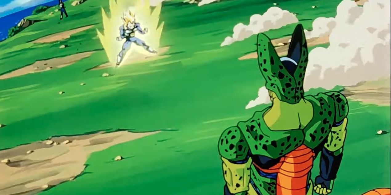     Vegeta's semi-perfect cell challenges