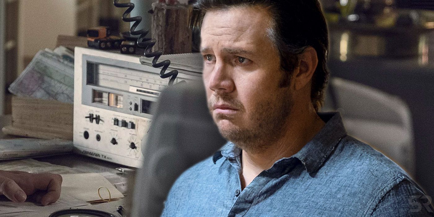 Eugene and Radio in The Walking Dead
