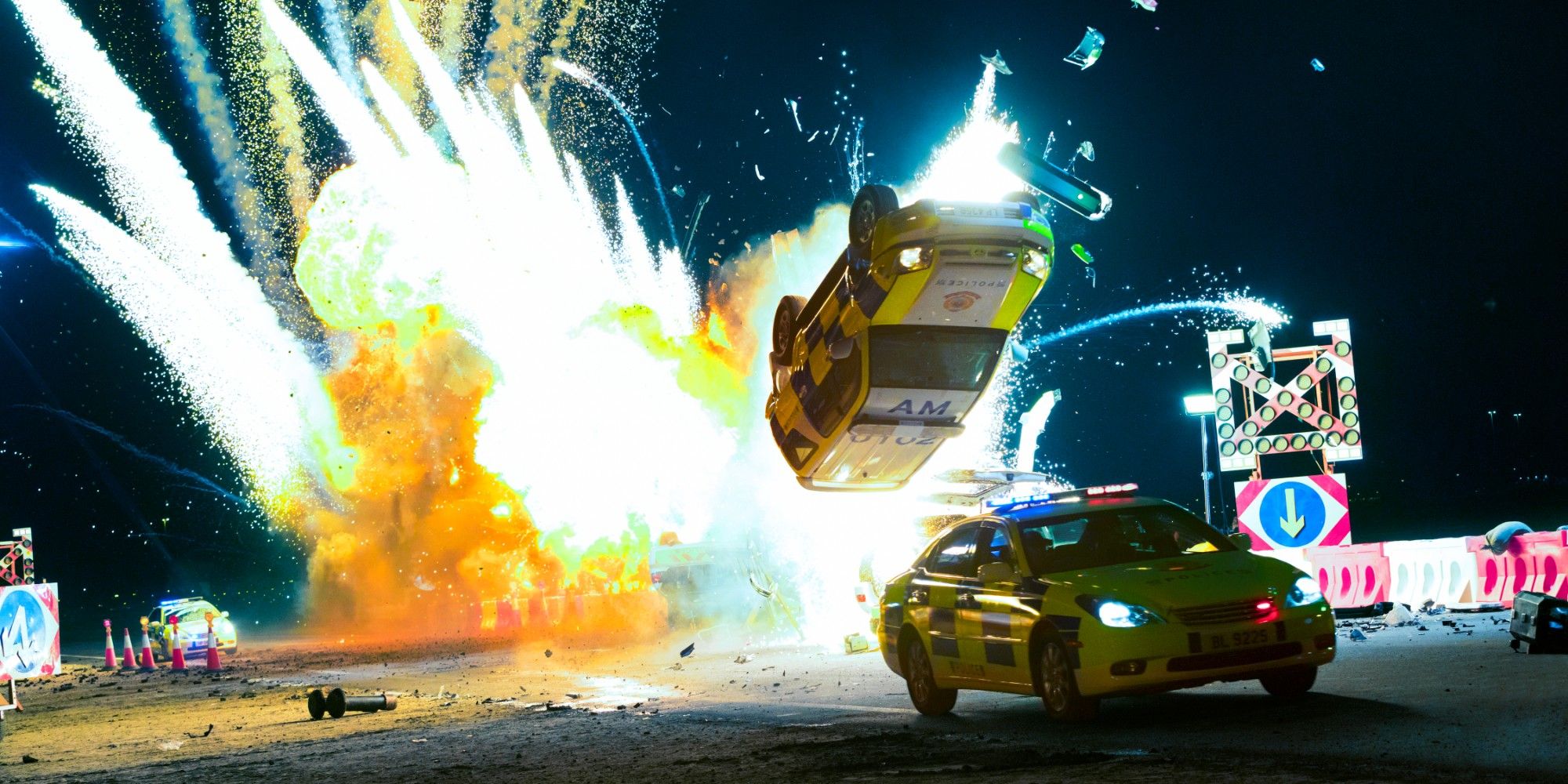 Explosions and cars in 6 Underground