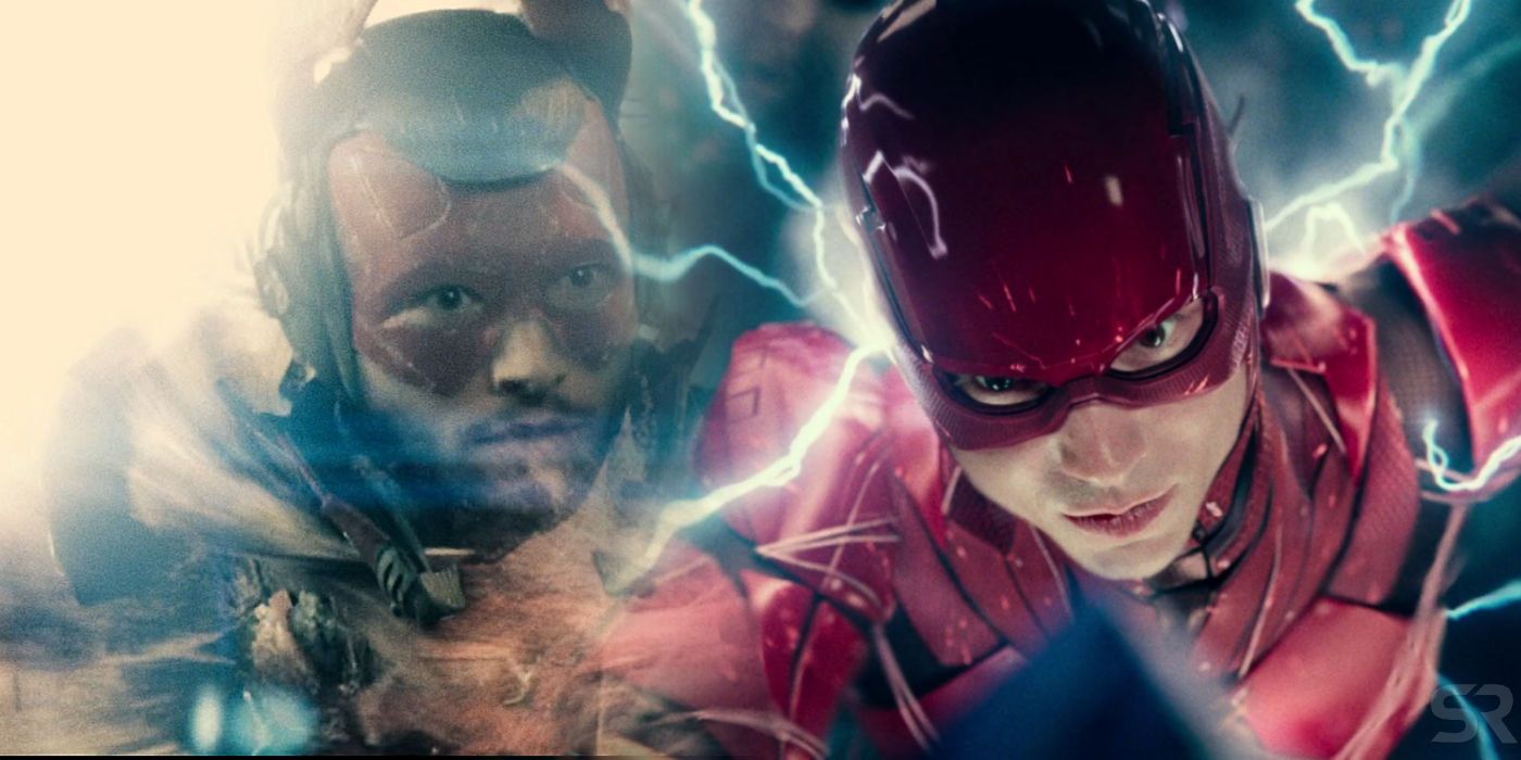 Ezra Miller as The Flash in Batman v Superman and Justice League