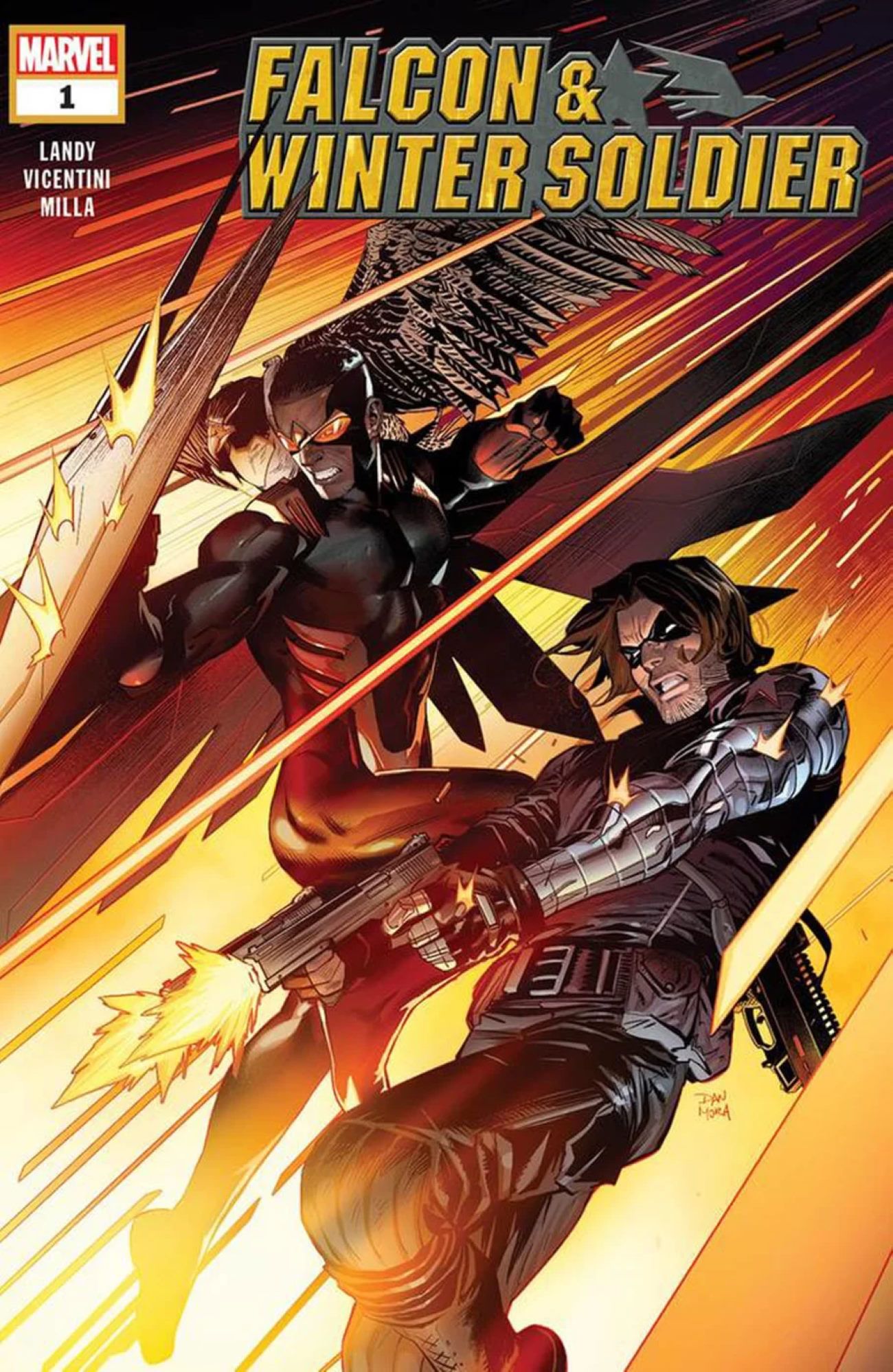 Falcon and Winter Soldier New Marvel Comic