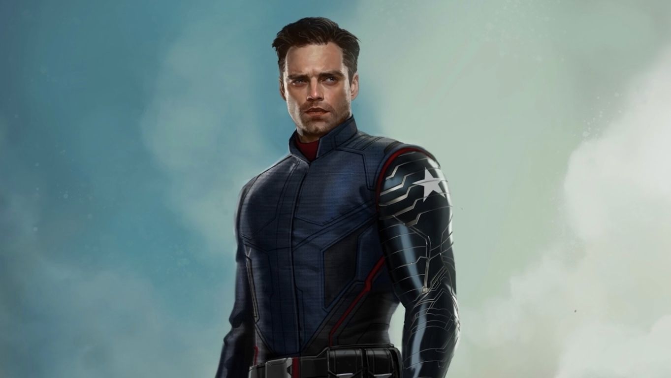 Bucky Barnes concept art for Marvel's The Falcon and the Winter Soldier
