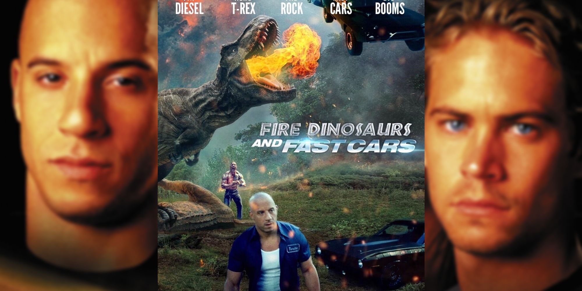 Fast and Furious And Dinosaurs Meme