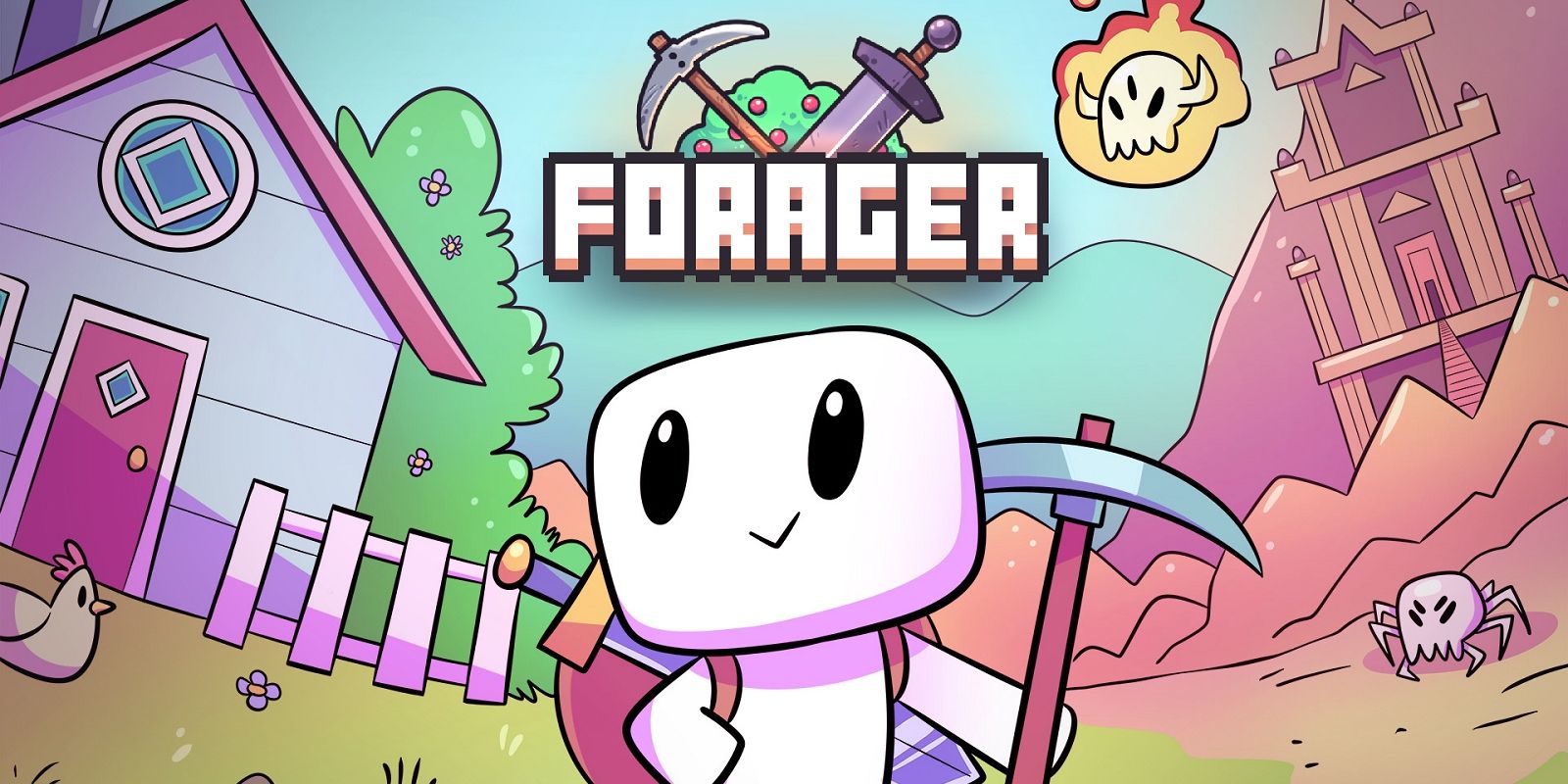 Forager Title Art