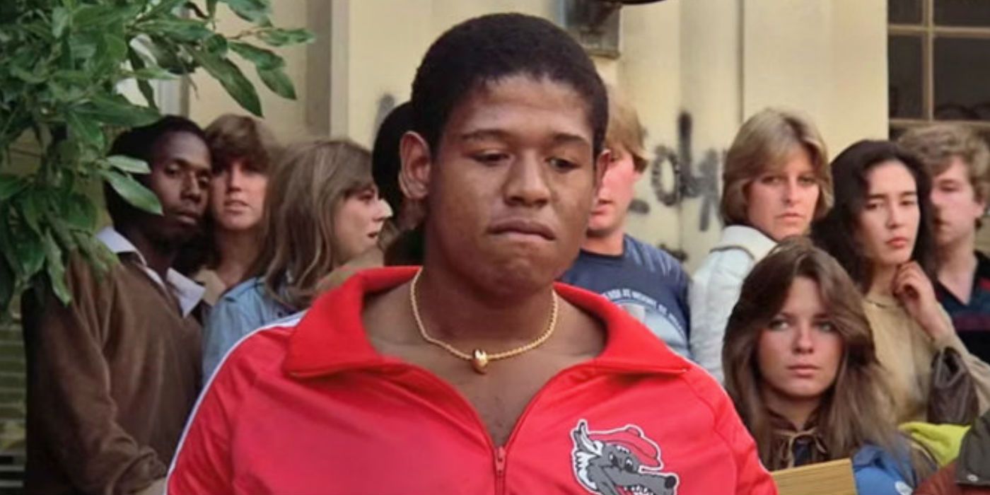 Charles looking embarrassed in Fast Times At Ridgemont High