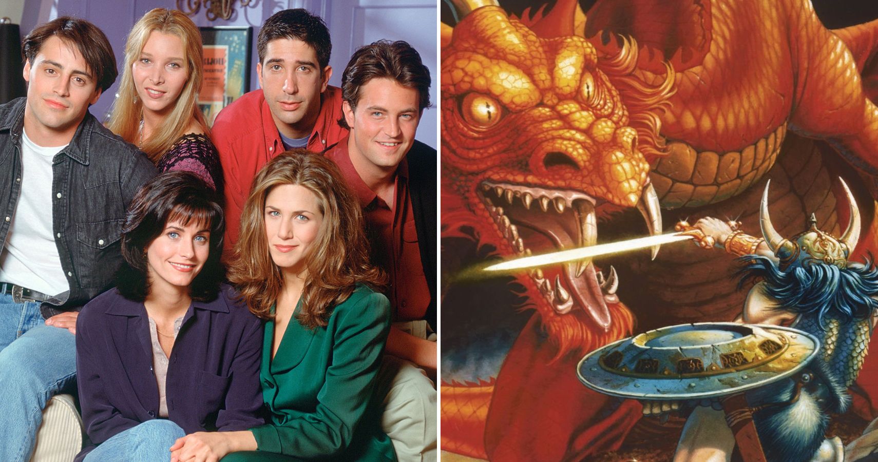 Friends D&amp;D Character Classes Of The Main Cast