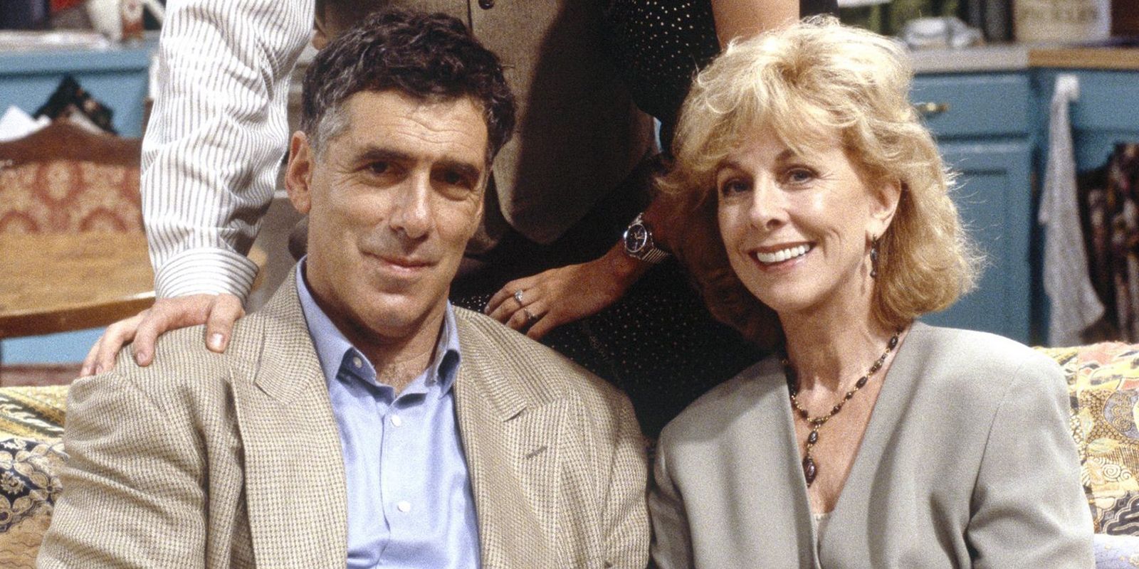 Jack and Judy Geller smiling for the camera in Friends