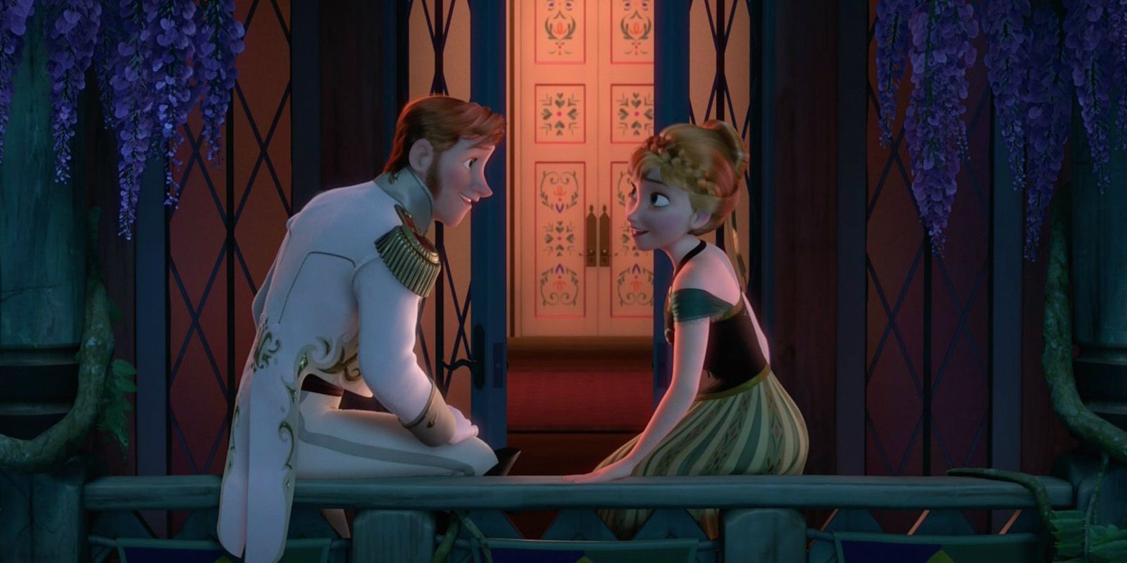 Frozen Hans and Anna Love Is An Open Door