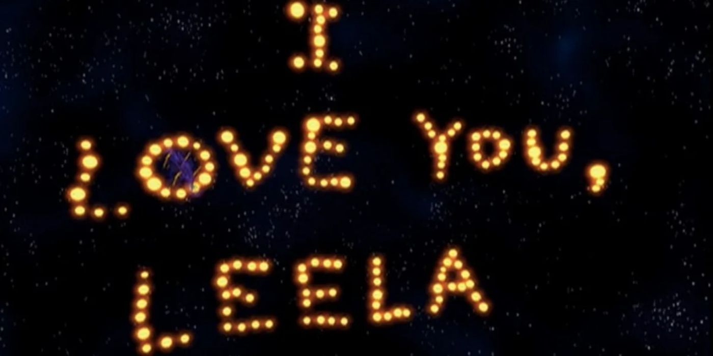 Fry's Love Letter In The Stars To Leela