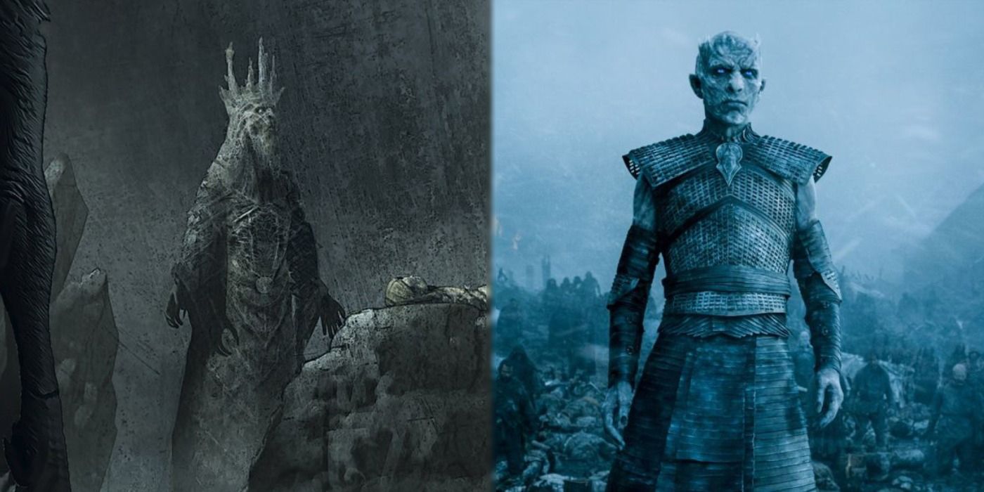 Game of Thrones Night King Concept Art Cover