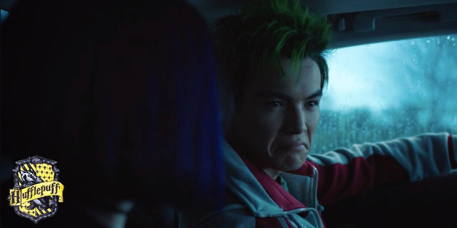 Gar AKA Beast Boy In Titans Hufflepuff