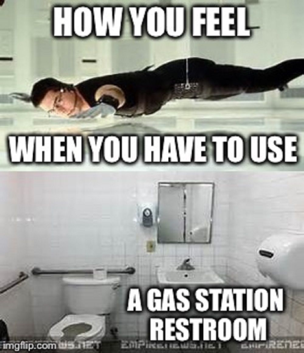 Gas Station Bathroom 1