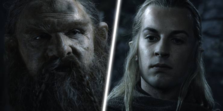 Gimli beleidigt einen Elben