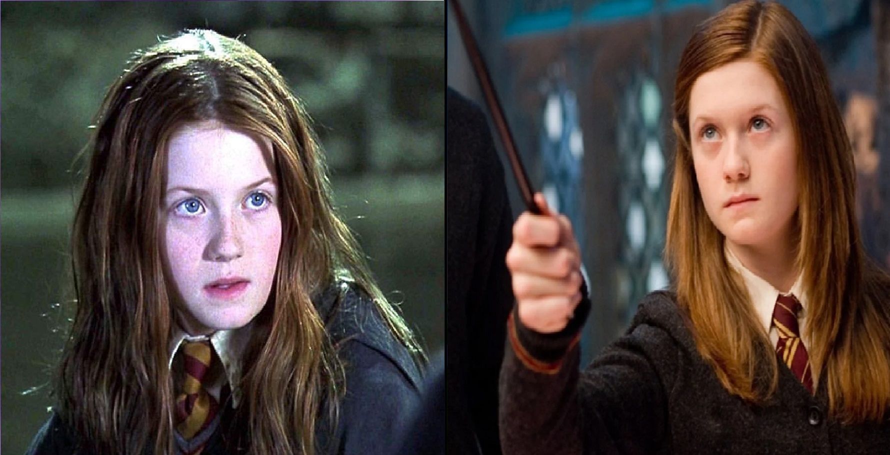 ginny weasley now and then