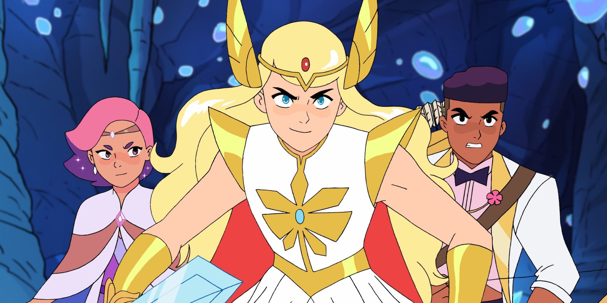 Glimmer, She-Ra and Bow in She-Ra and the Princesses of Power season 4