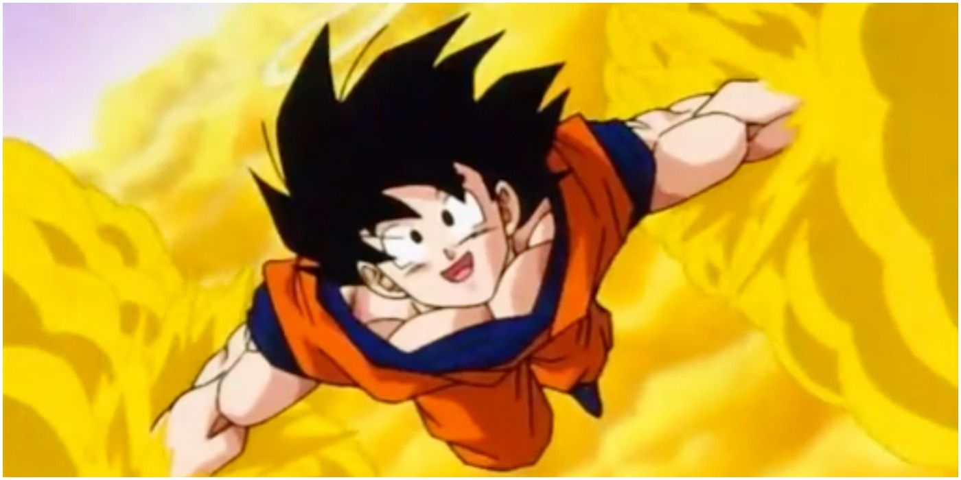 Goku Flying in Other World