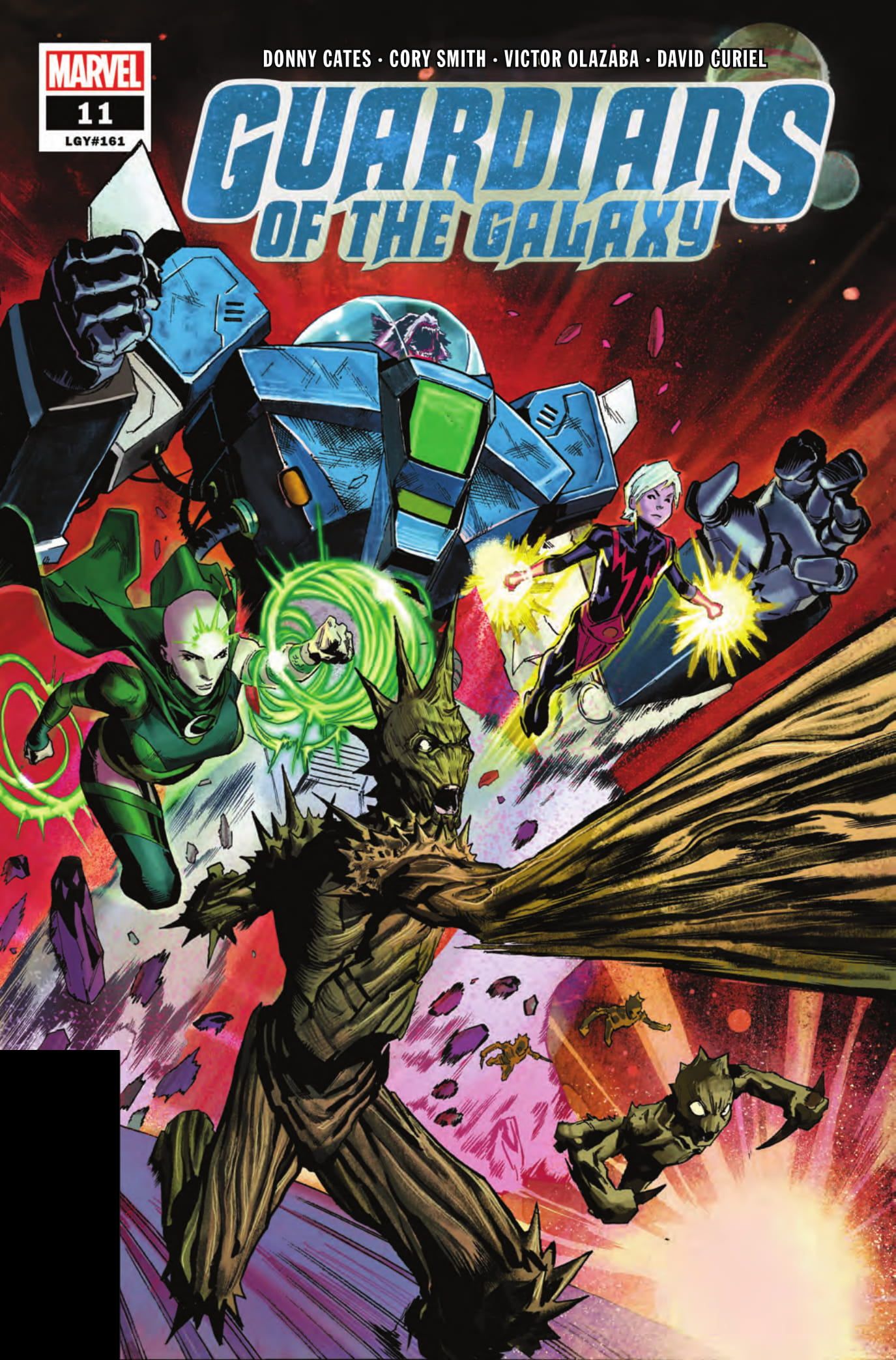 Guardians Galaxy 11 Comic Cover