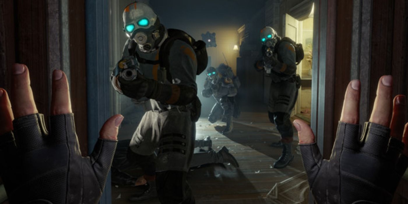 Half-Life Alyx Cover Combine Soldiers