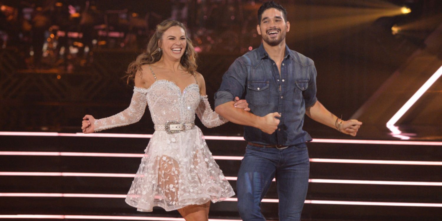 Hannah Brown and Alan Bersten Dancing