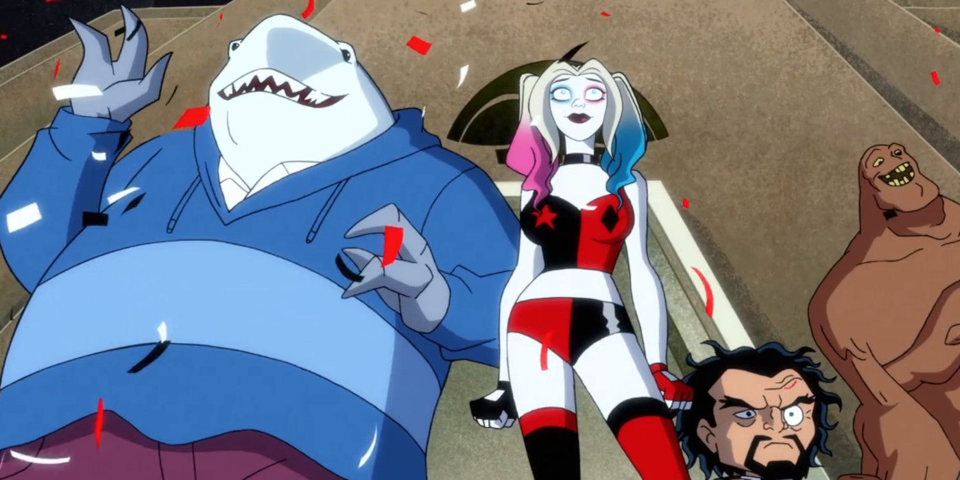 Harley Quinn Rei Tubarão Doutor Psico Barro