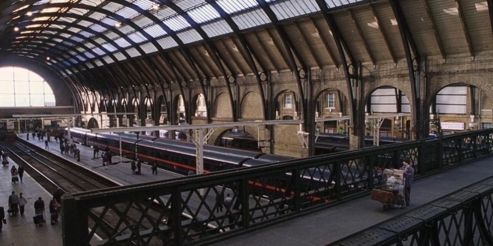 Harry Potter at King's Cross Station 