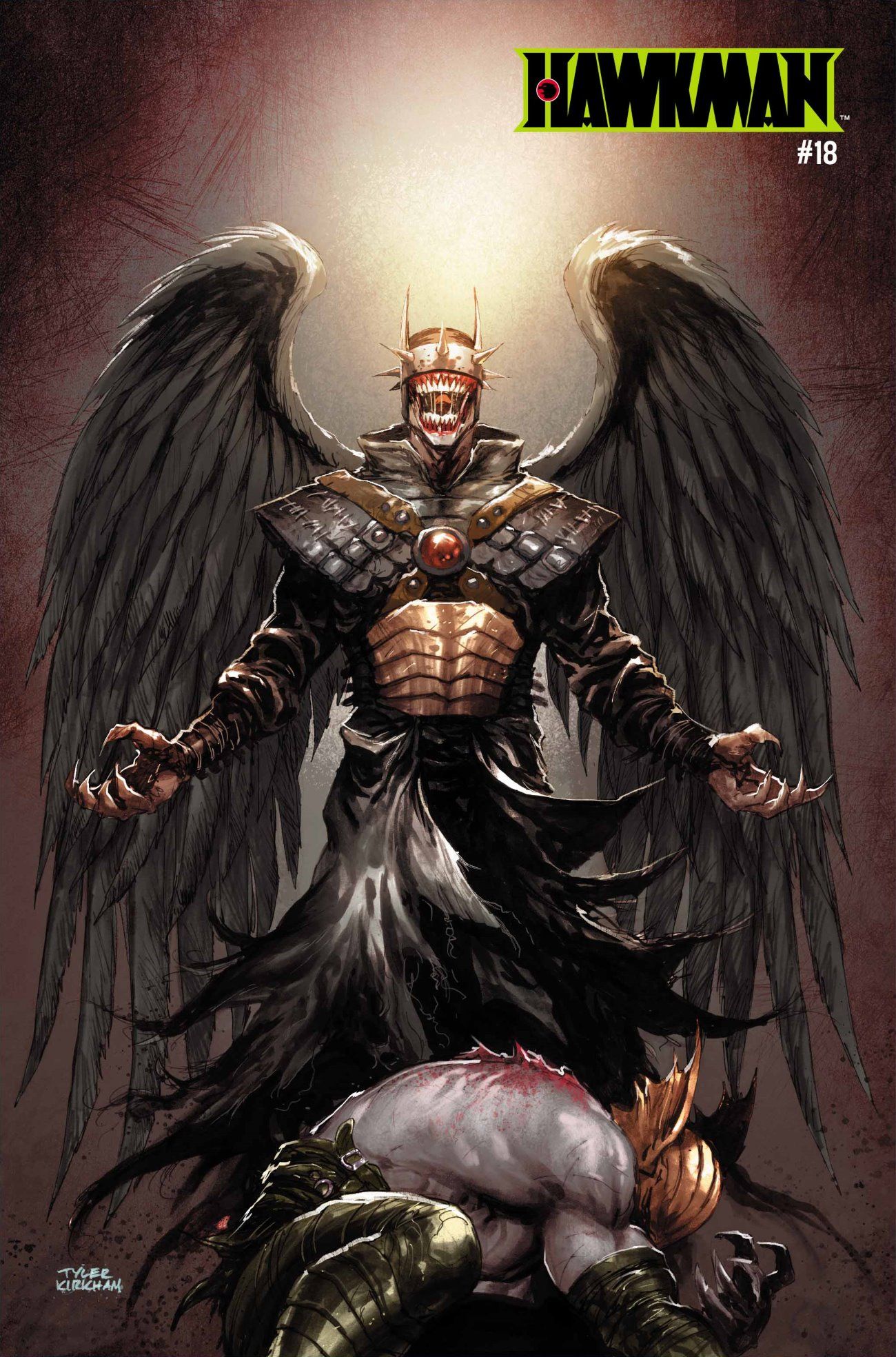 Hawkman 18 Batman Who Laughs Cover