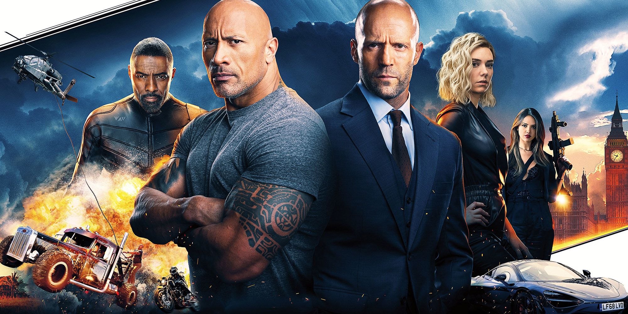 Hobbs and Shaw Movie Wallpaper