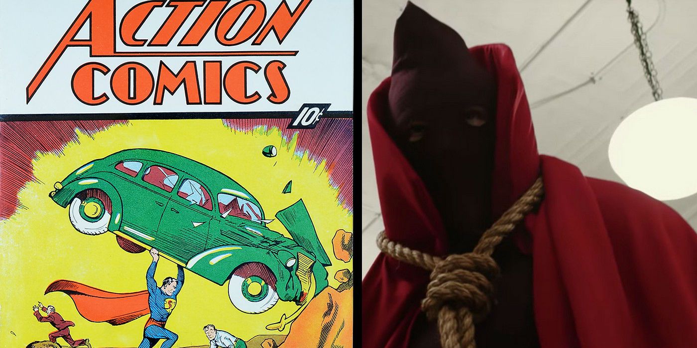 Hooded Justice in Watchmen Action Comics 1